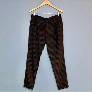 Loose fit check print chino by Scotch & Soda